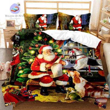 Housse de Couette Noel Fête